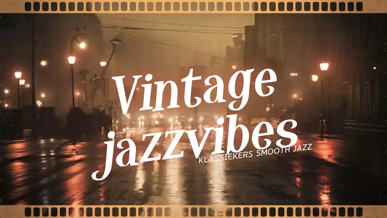 bruine vintage jazz afspeellijst