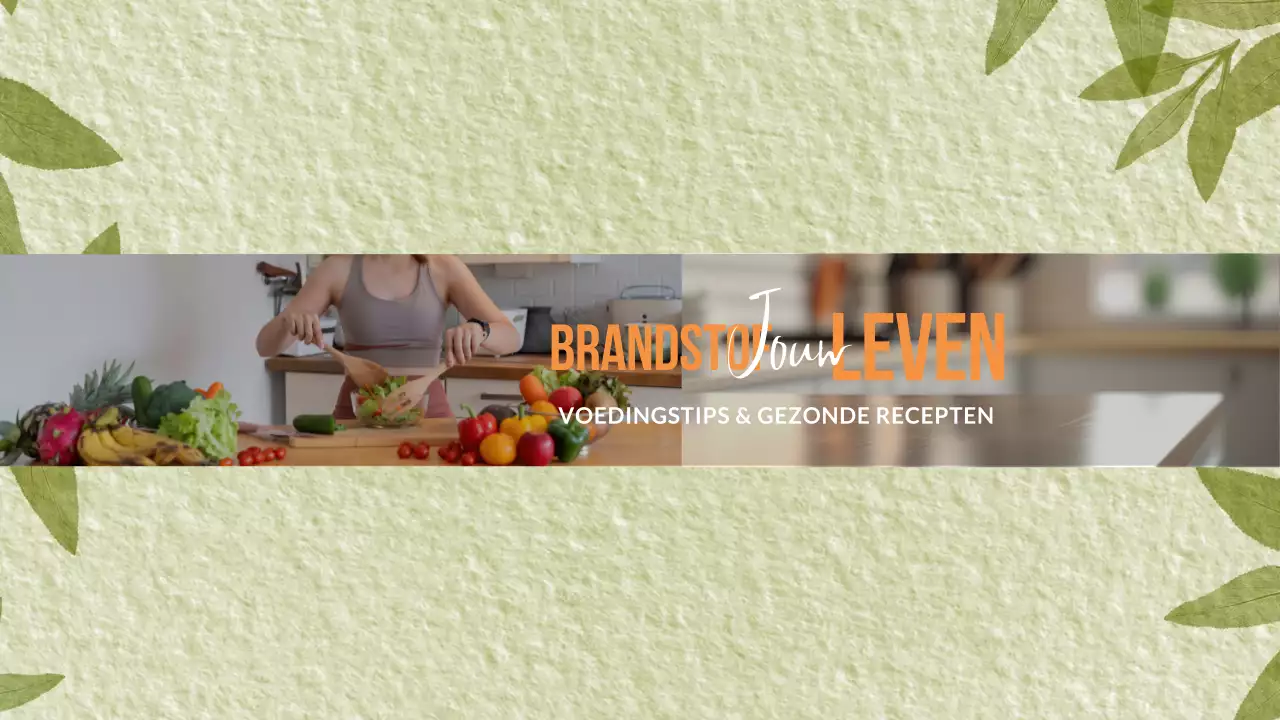 Groene moderne voedingsgids