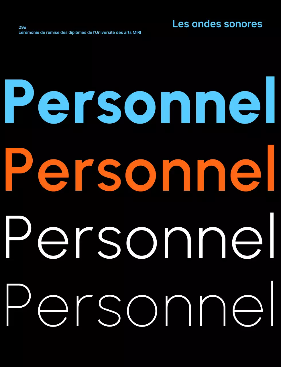 Vêtements de musique moderne noire