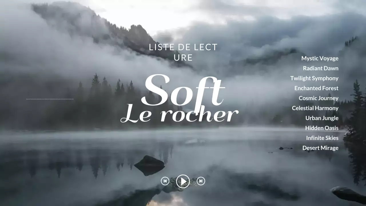 playlist de musique minimale grise