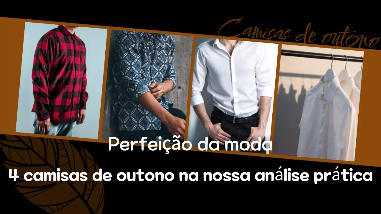 Evento de análise da moda moderna castanha