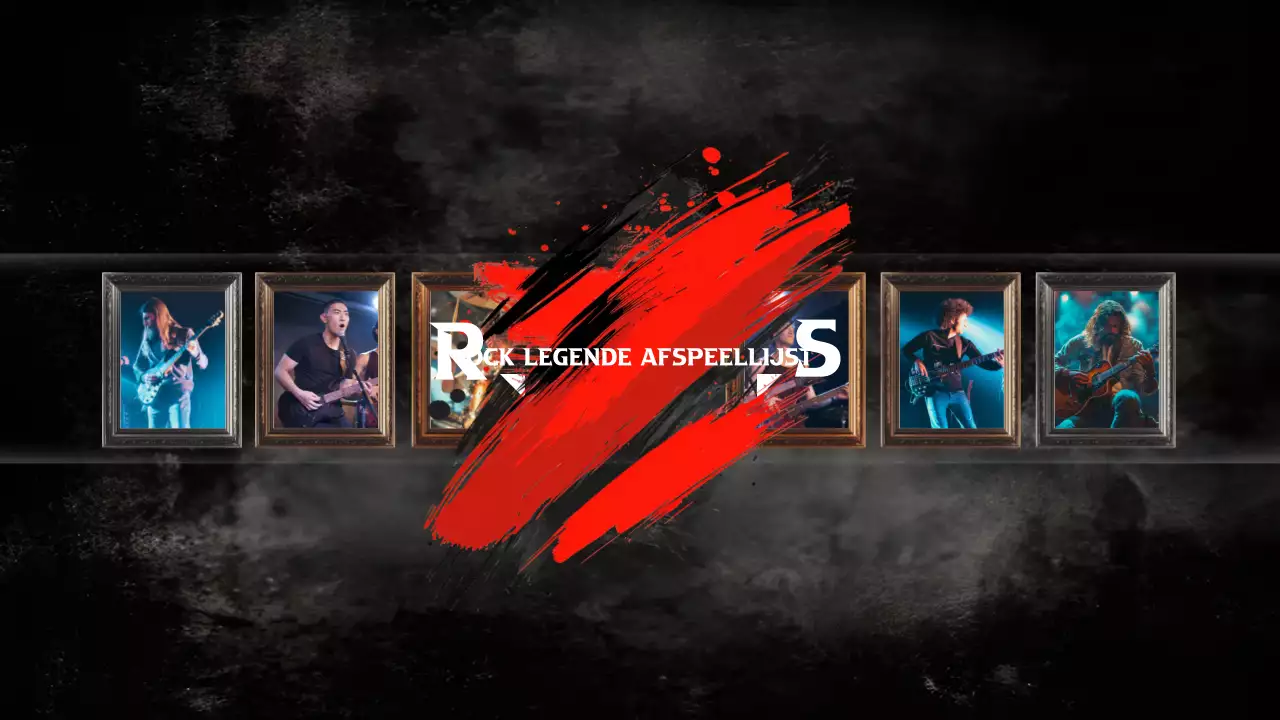 Red Bold Rock Muziek Afspeellijst