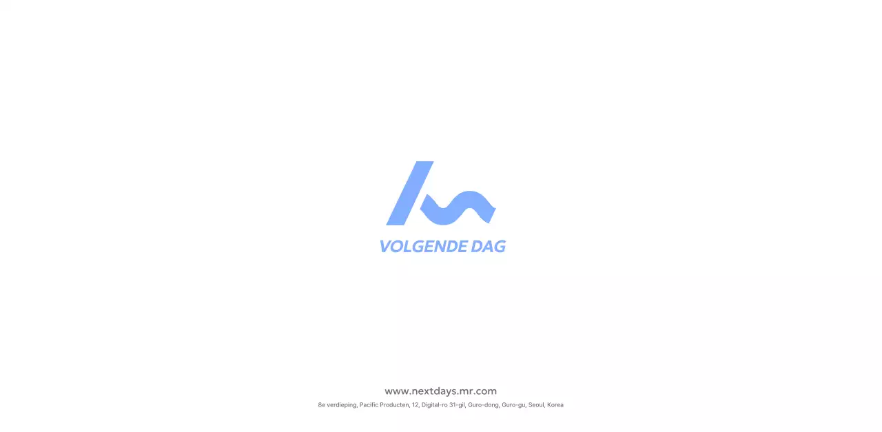 Photo goal tracker kalender met een vleugje blauw