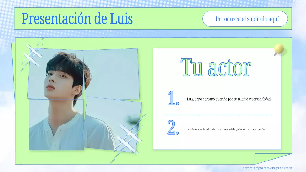 blue y2k k drama anuncio