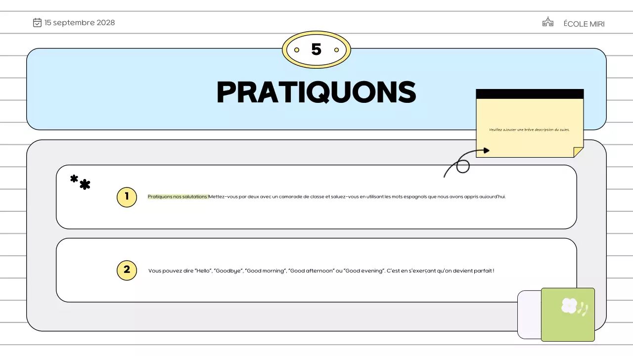 guide bleu de l'éducation moderne