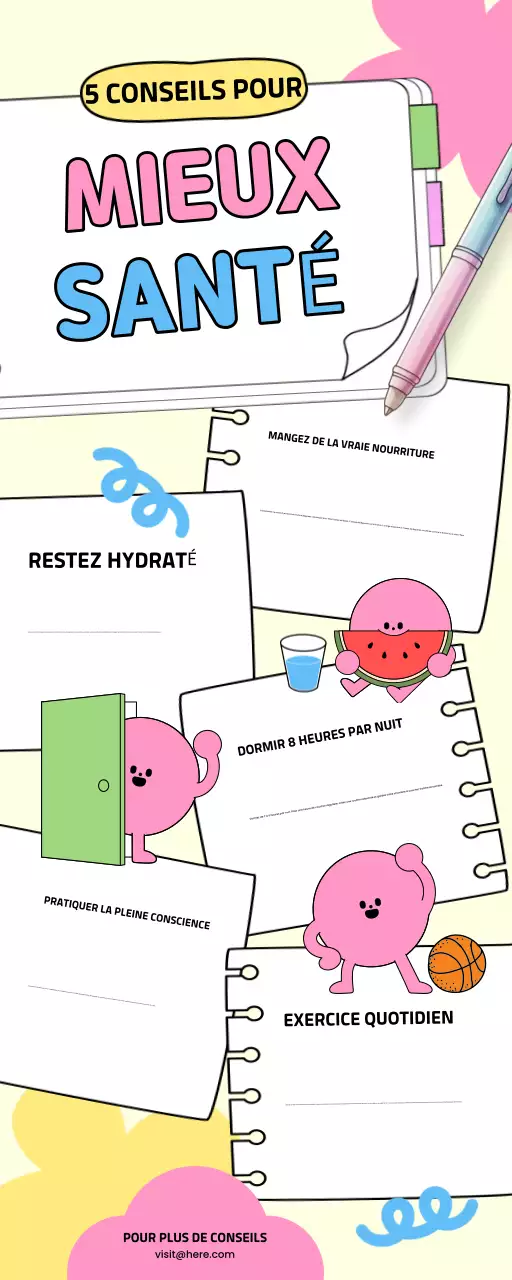 Conseils Pastel pour un mode de vie sain