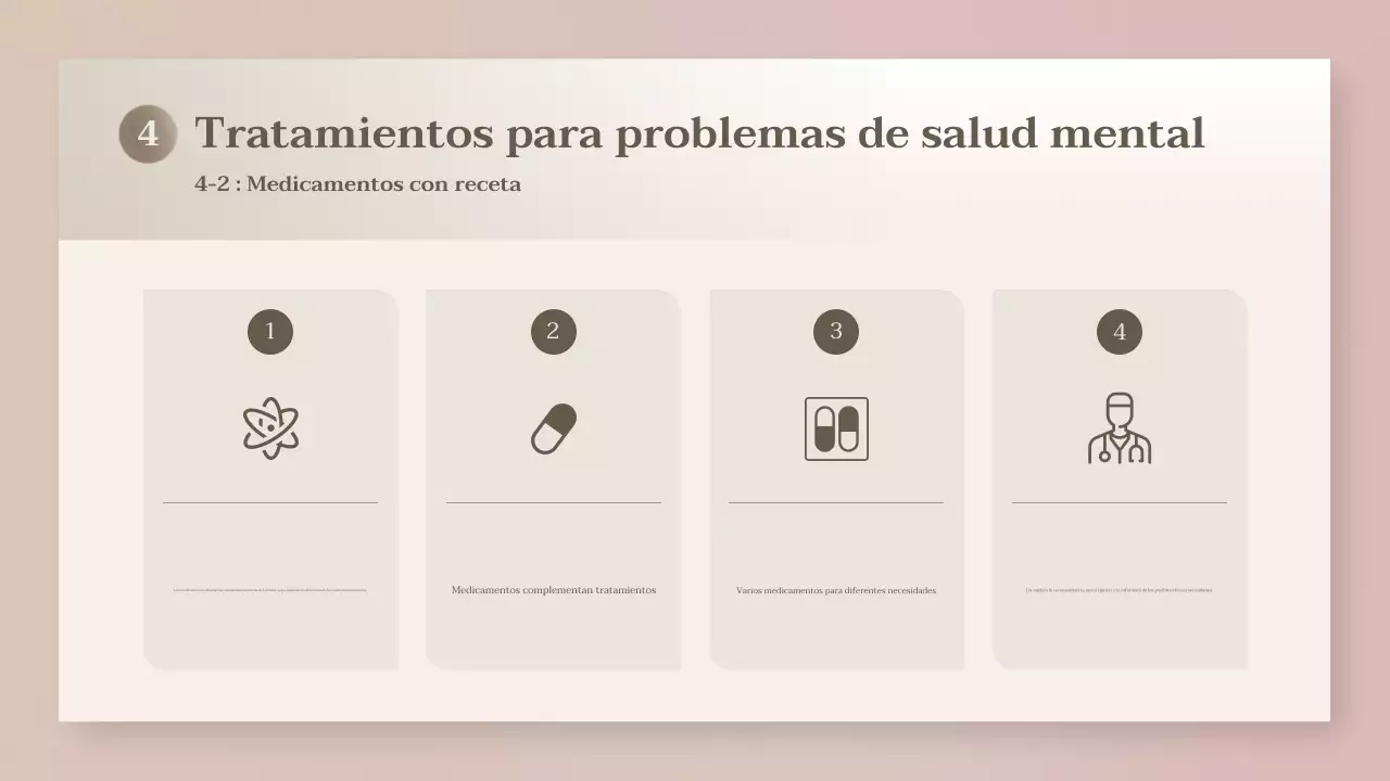 presentación de salud moderna beige