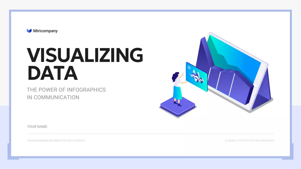 Blue Modern Data Guide Presentation
