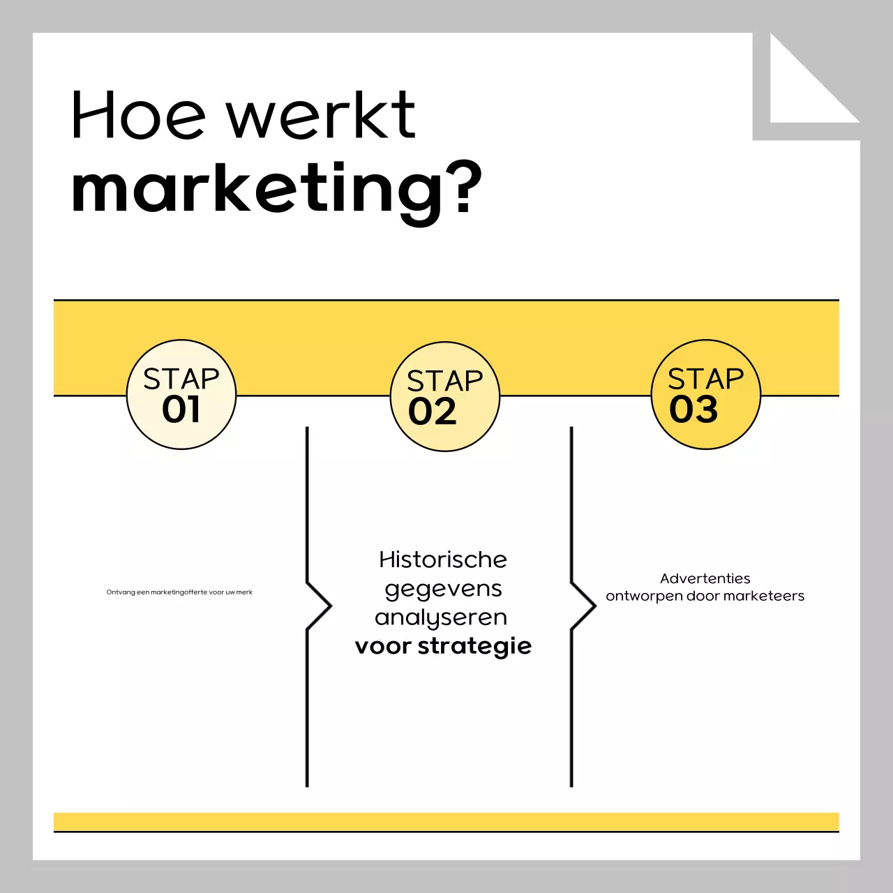 Grijze eenvoudige advertentiegids