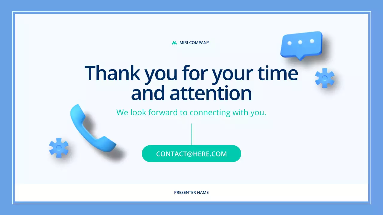 Blue Modern Infographics Guide Presentation