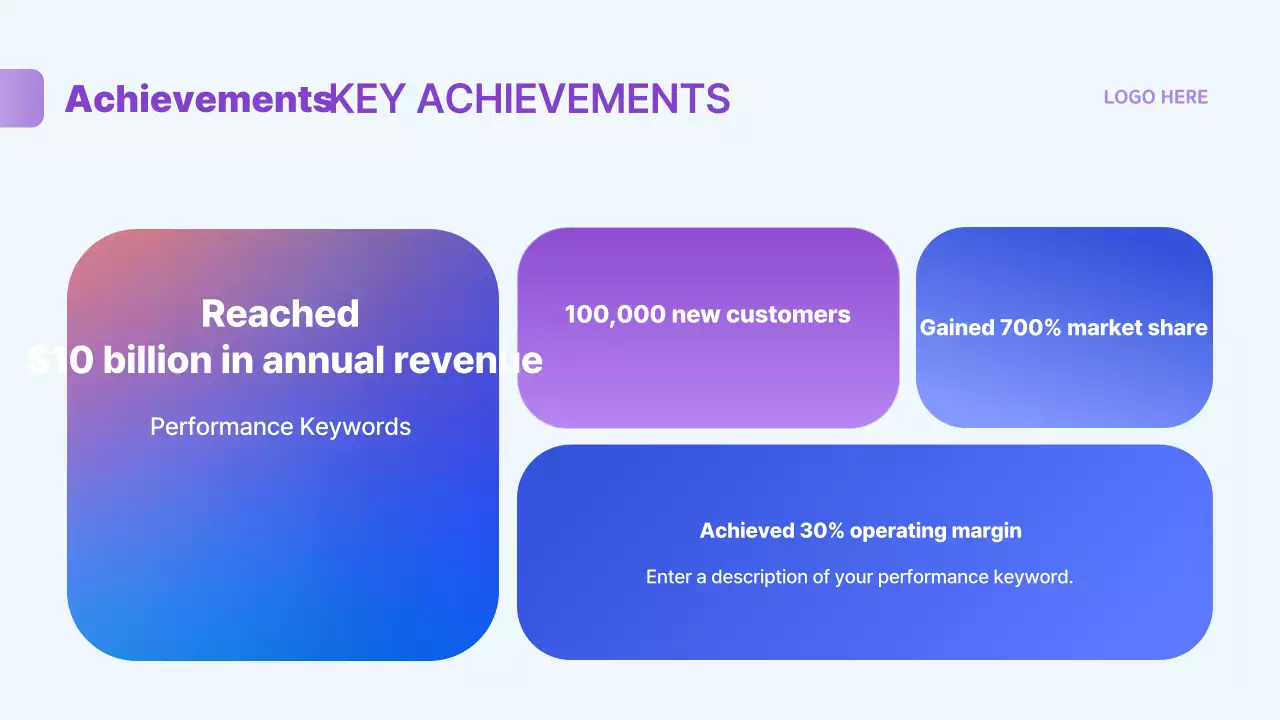 Blue Modern Business Presentation