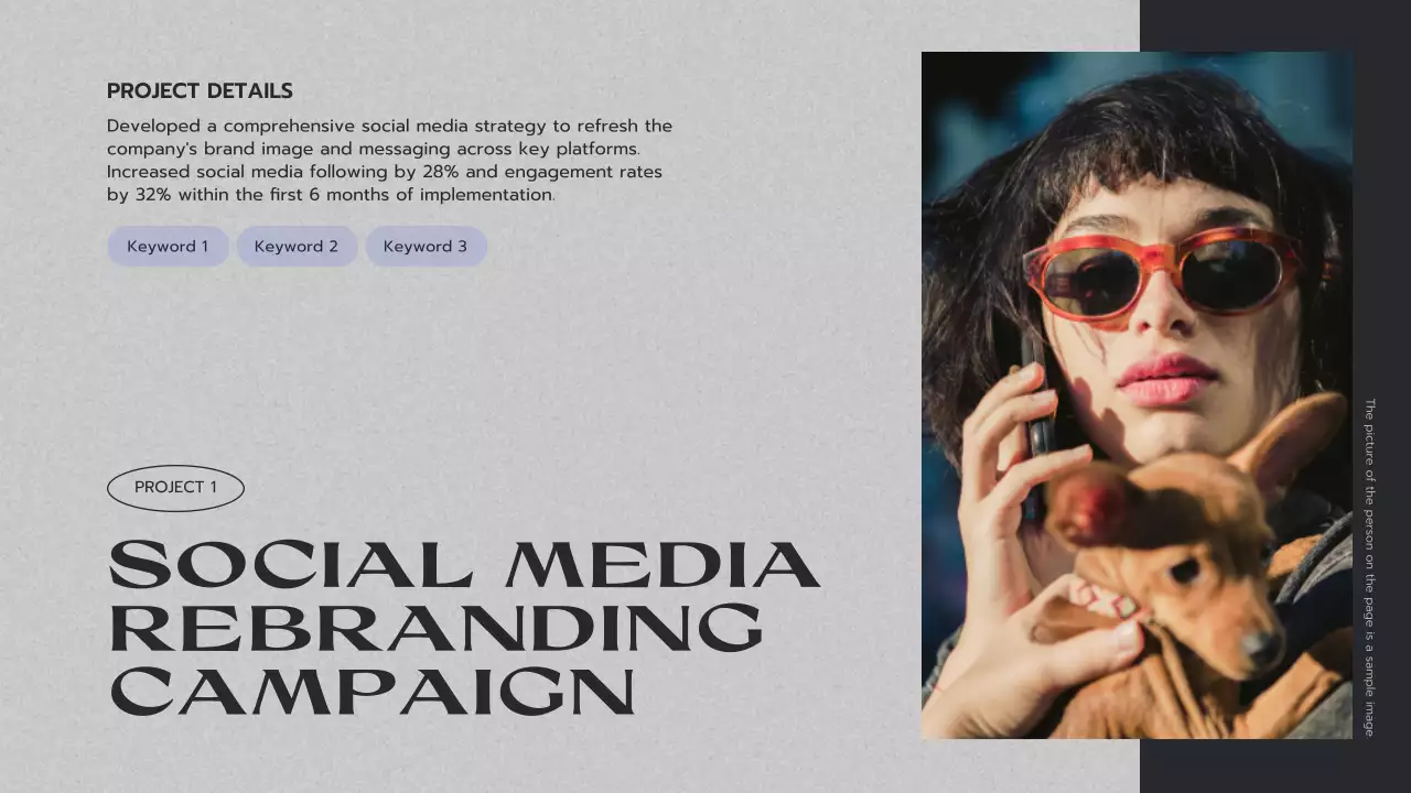 Grey Modern Portfolio Presentation