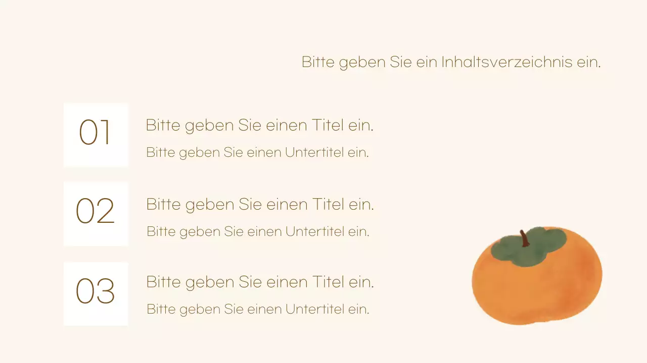 Beige Gemütliches Herbst-Illustrationsmaterial