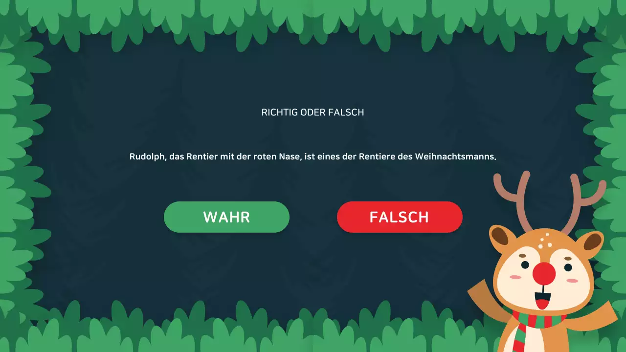 kreative Präsentation für festliche Veranstaltungen