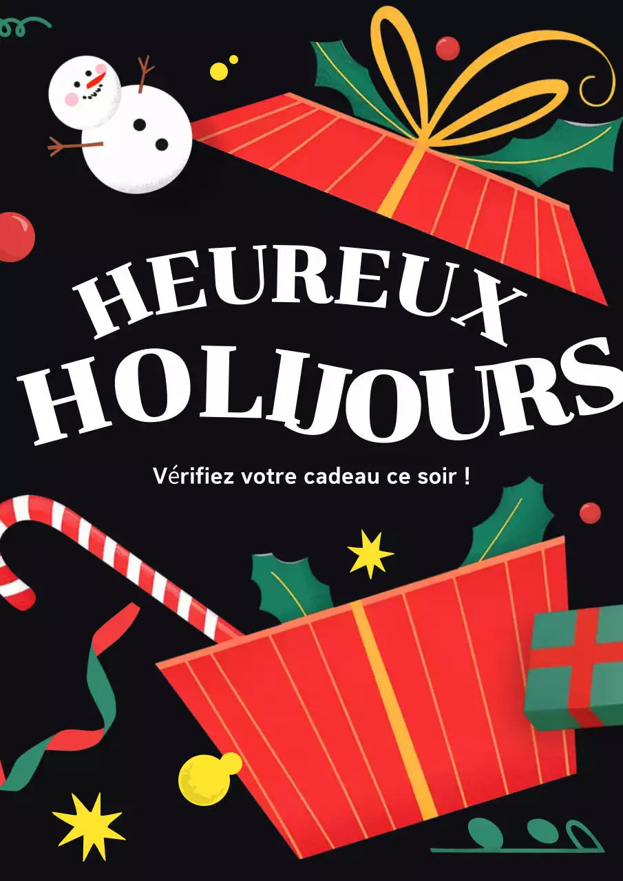 Flyer du festival Black Pop Winter Holiday