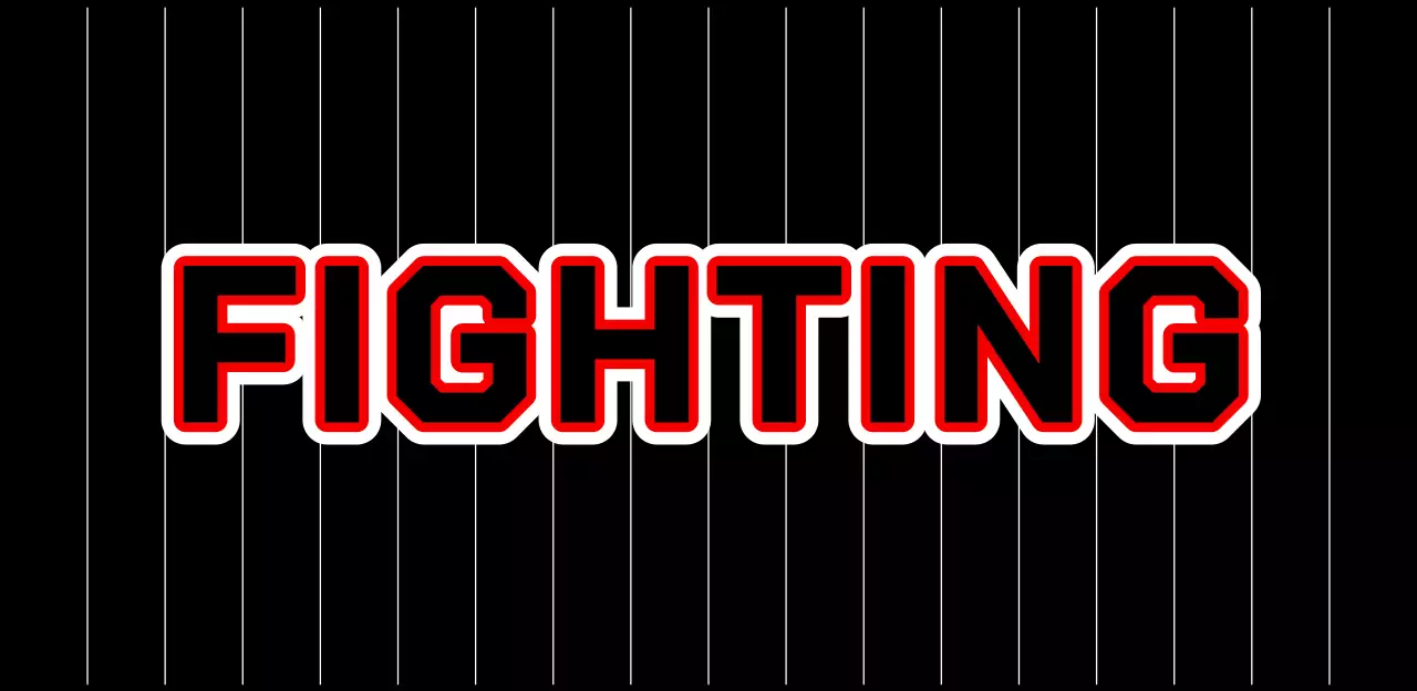 Red retro sports merchandise