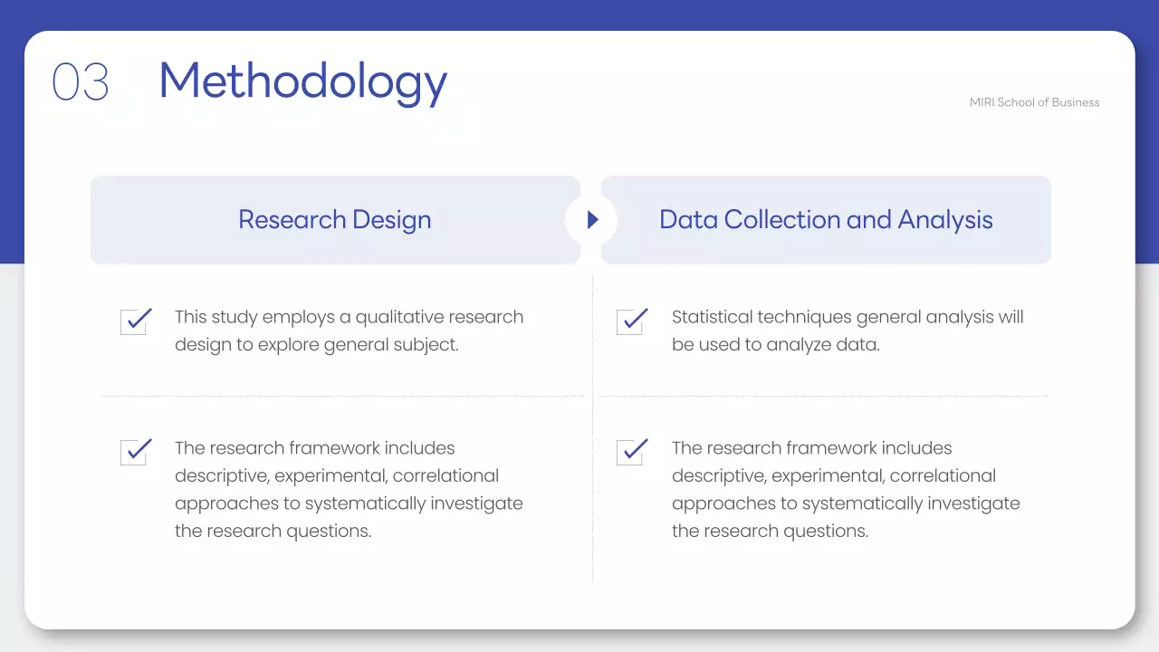Blue Professional Thesis Presentation