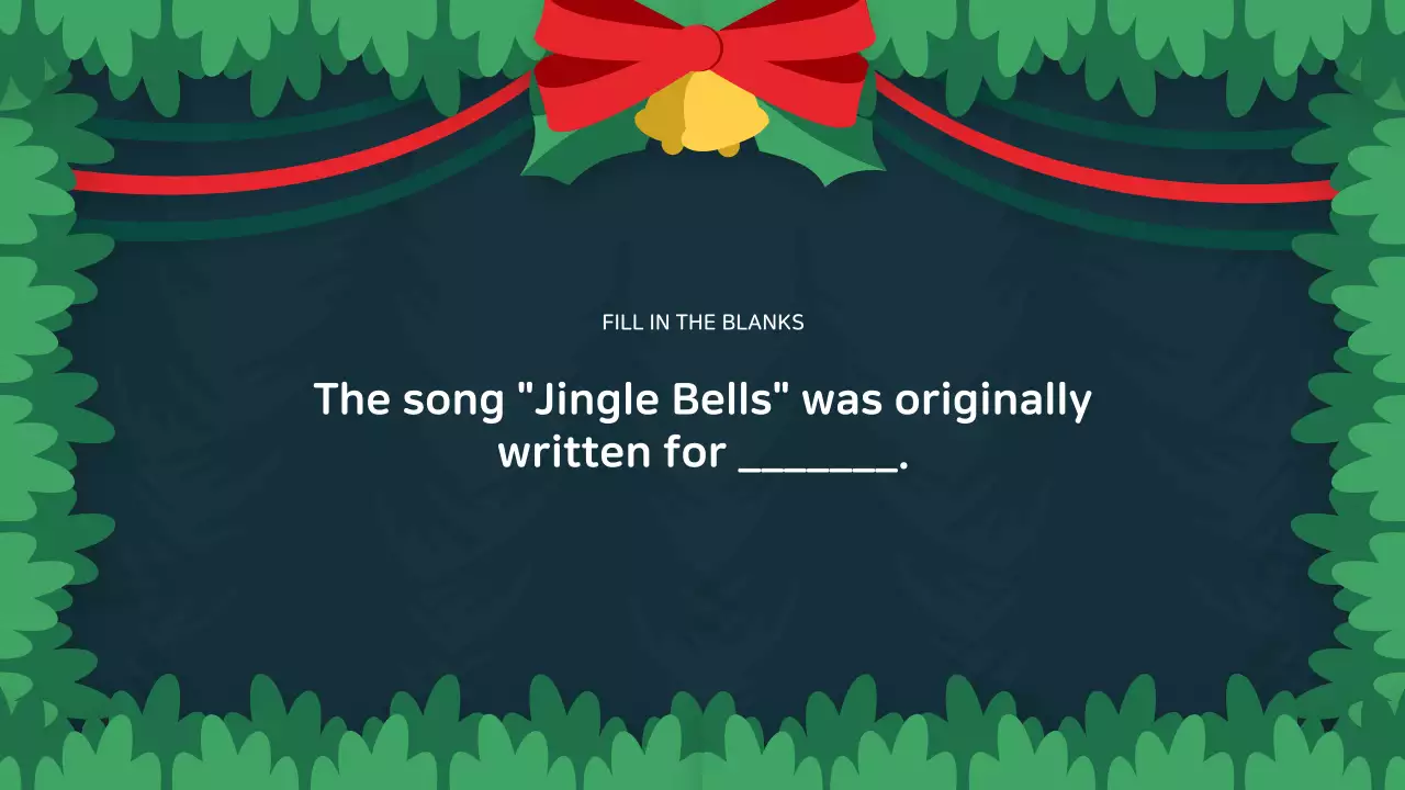 Green Traditional Christmas Guide Presentation