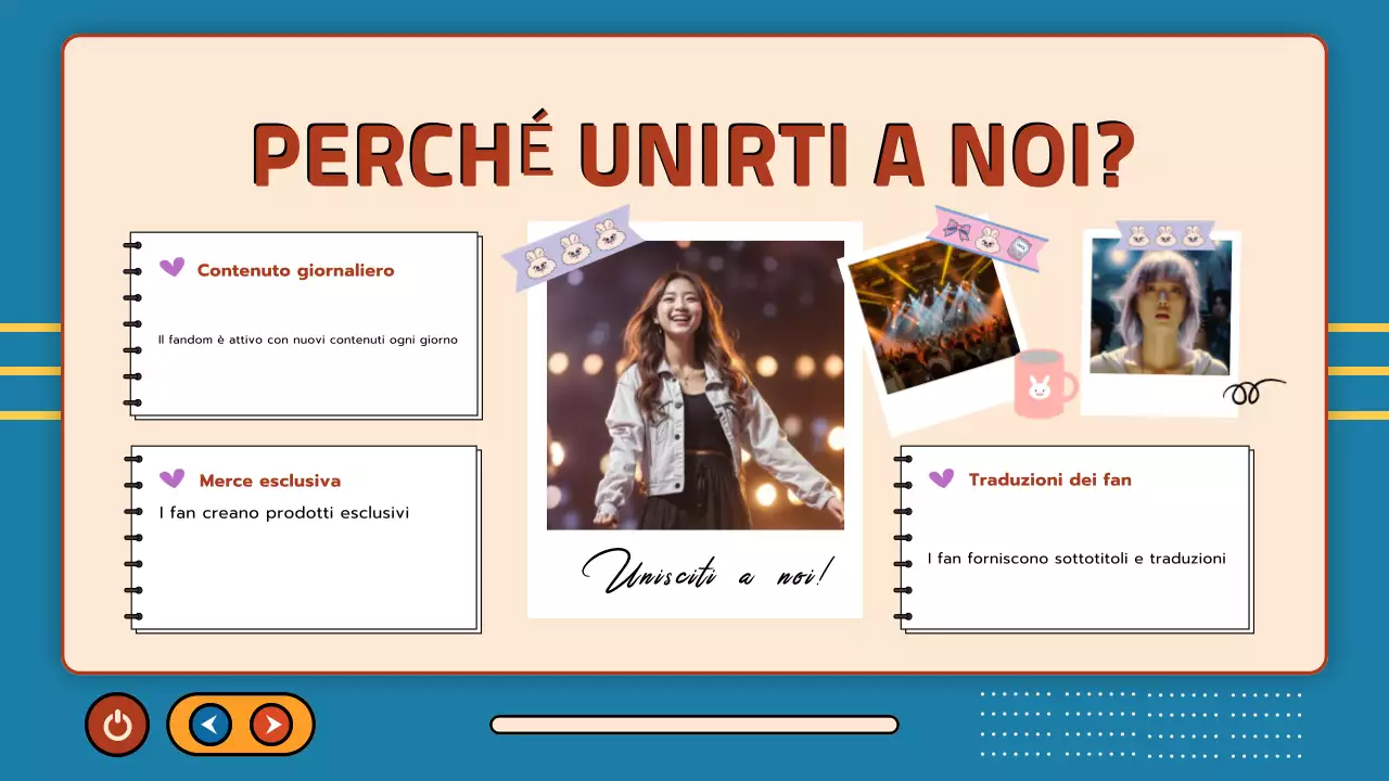 beige blue retro drama presentation