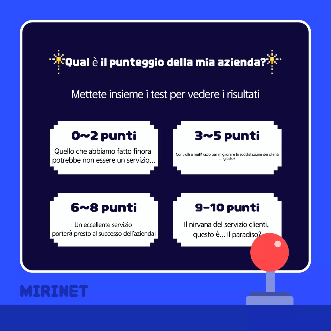 Annunci di giochi retrò blu