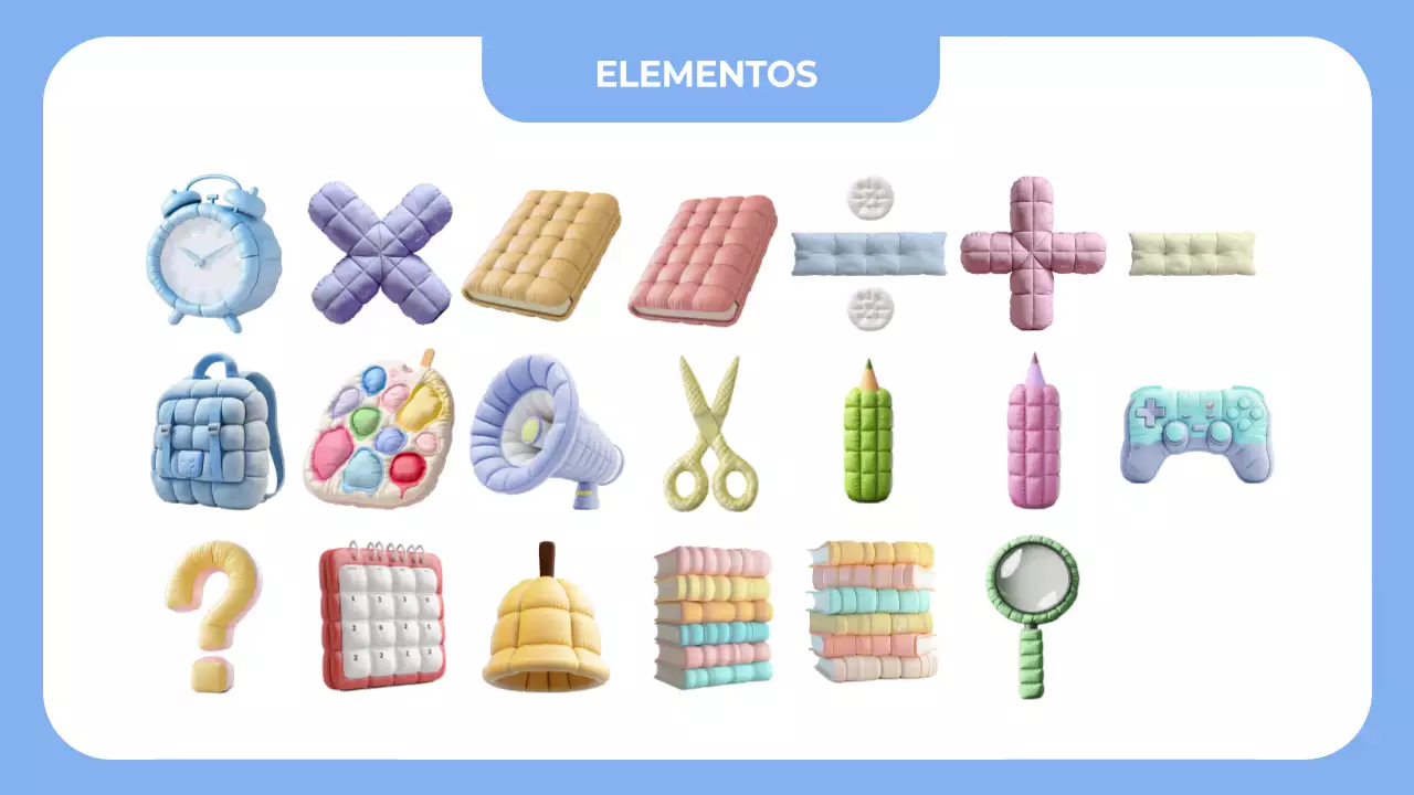 agenda azul simple class planner