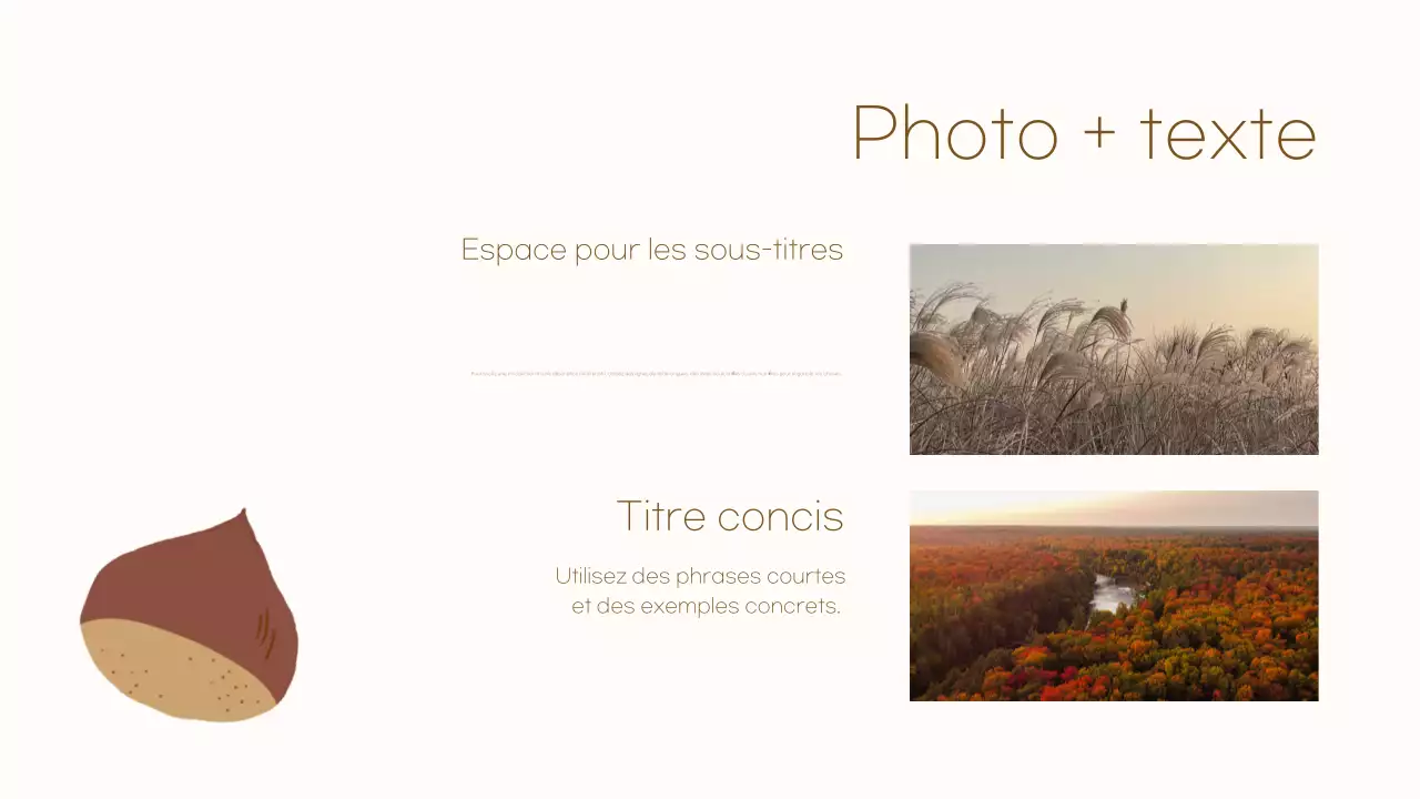 Beige Cosy Autumn Illustration Material