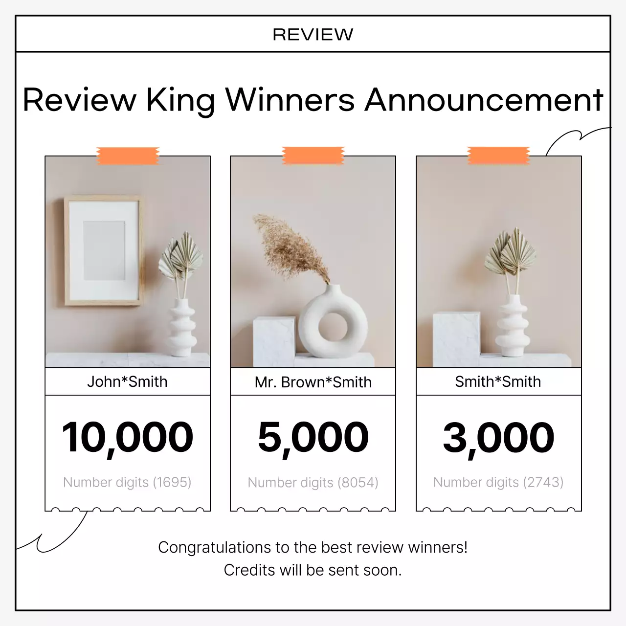 Beige Minimal Reviews Document Instagram Carousel