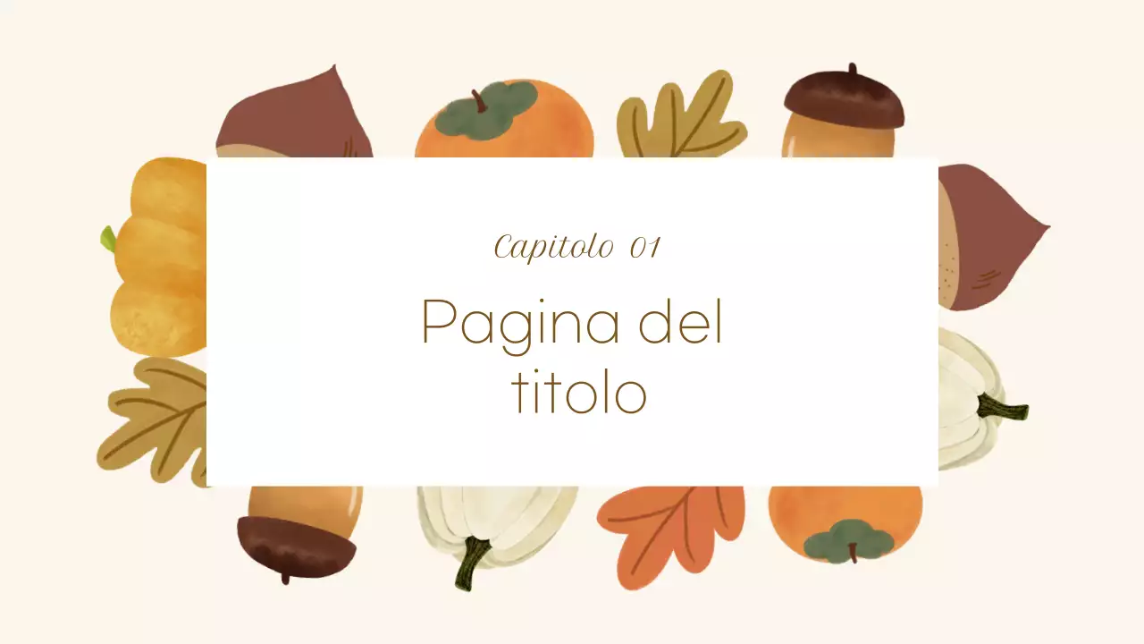 Materiale illustrativo autunnale accogliente beige