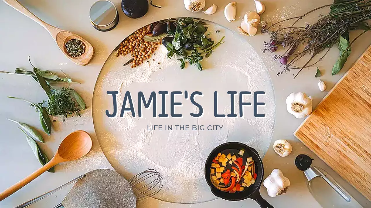 Beige Rustic Cooking Vlog YouTube Thumbnail