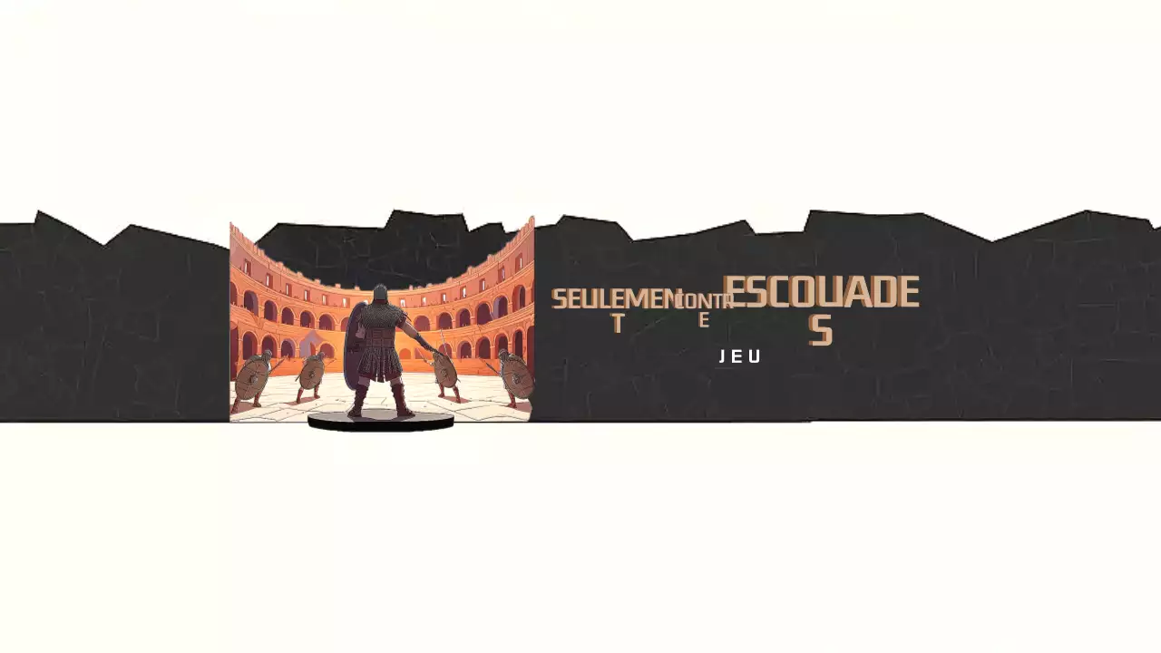 annonce de jeu vintage beige