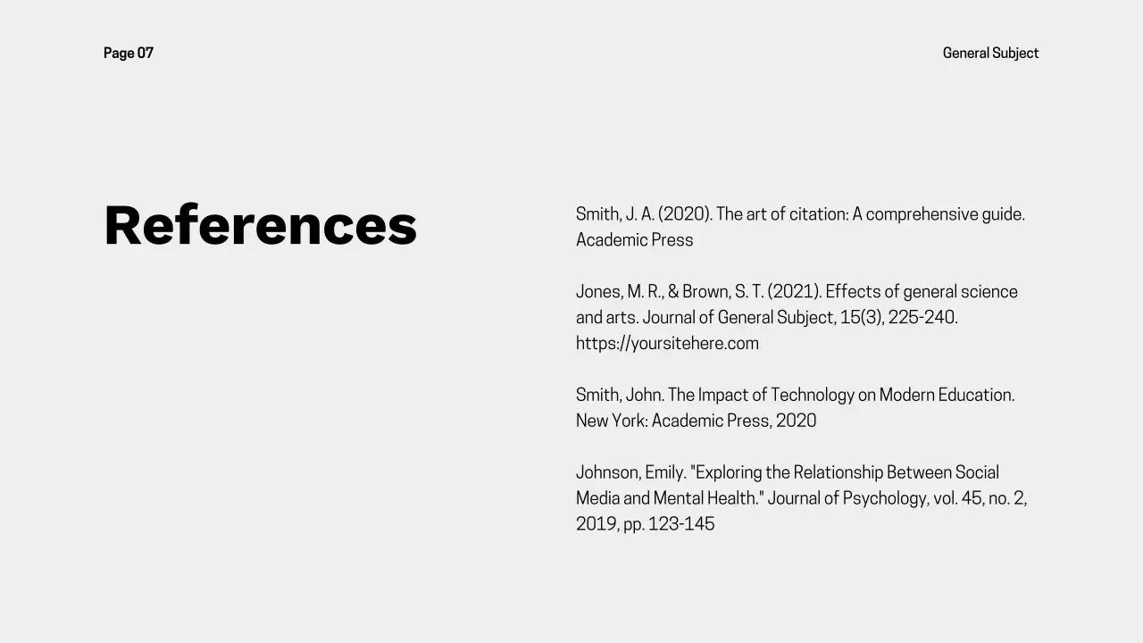 Black Modern Thesis Presentation