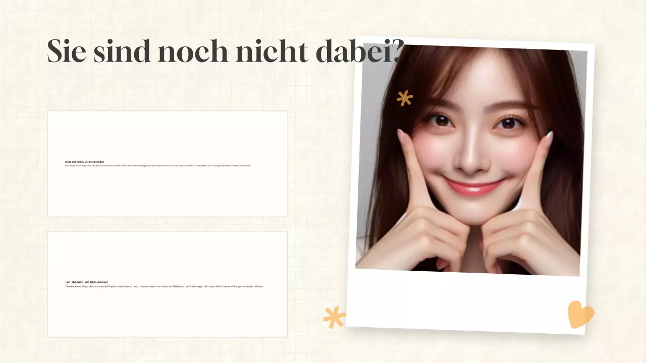 beige modern drama pitch deck persentation