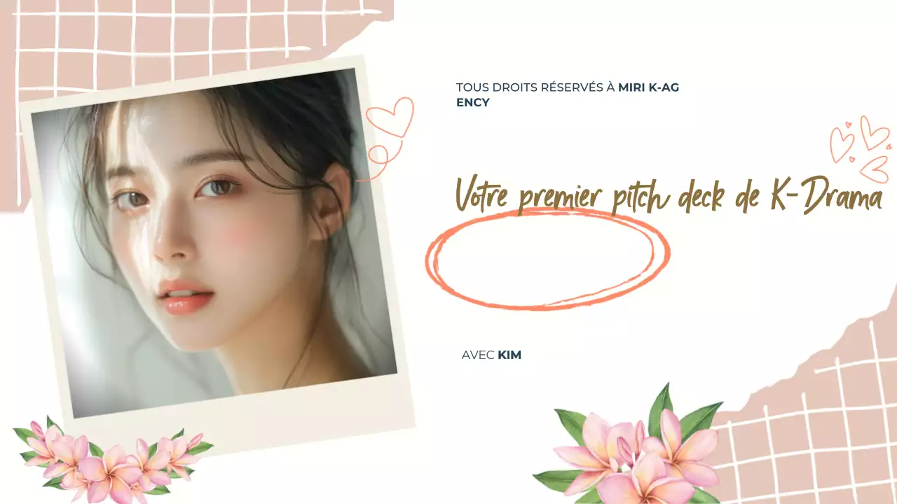 beige modern drama pitch