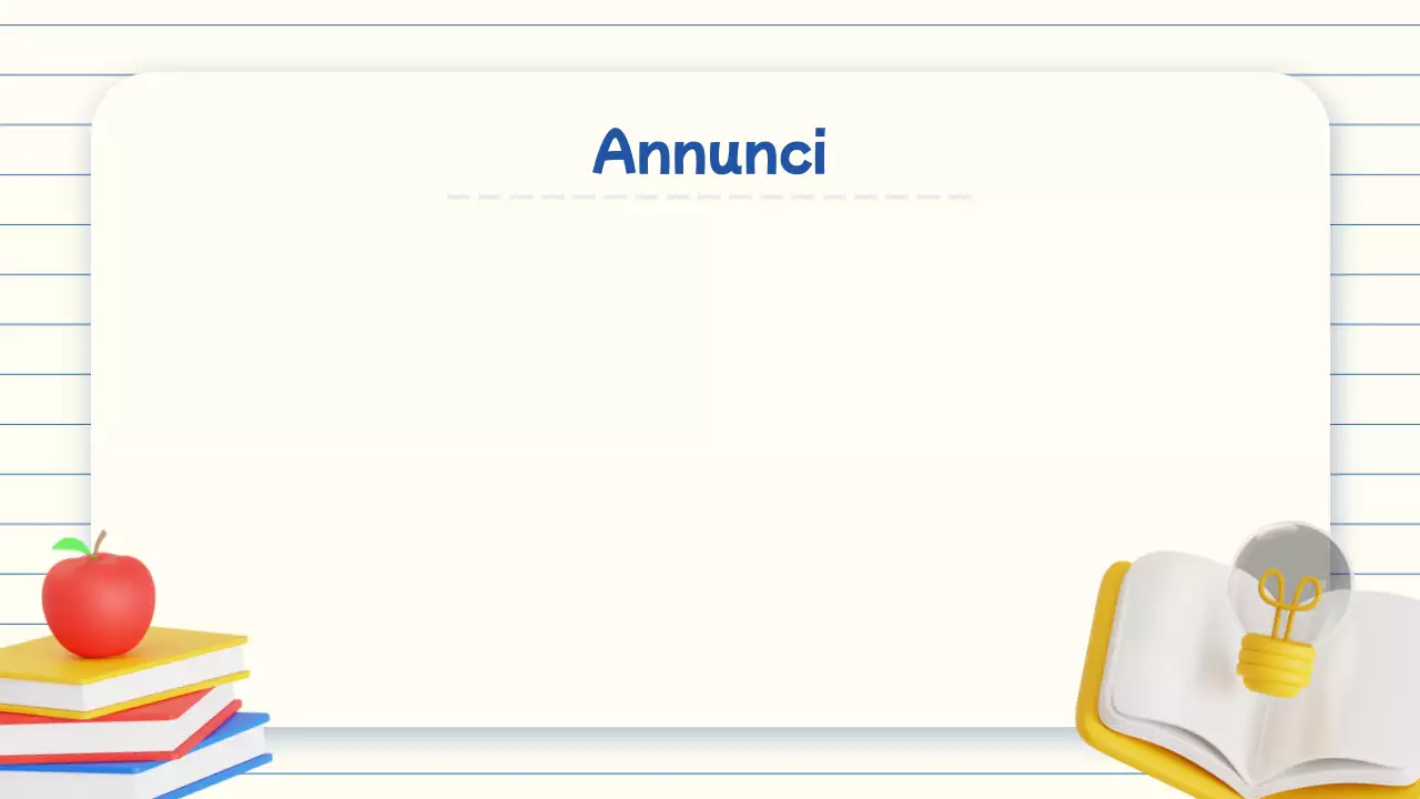 presentazione dell'agenda della classe di istruzione 3d beige semplice