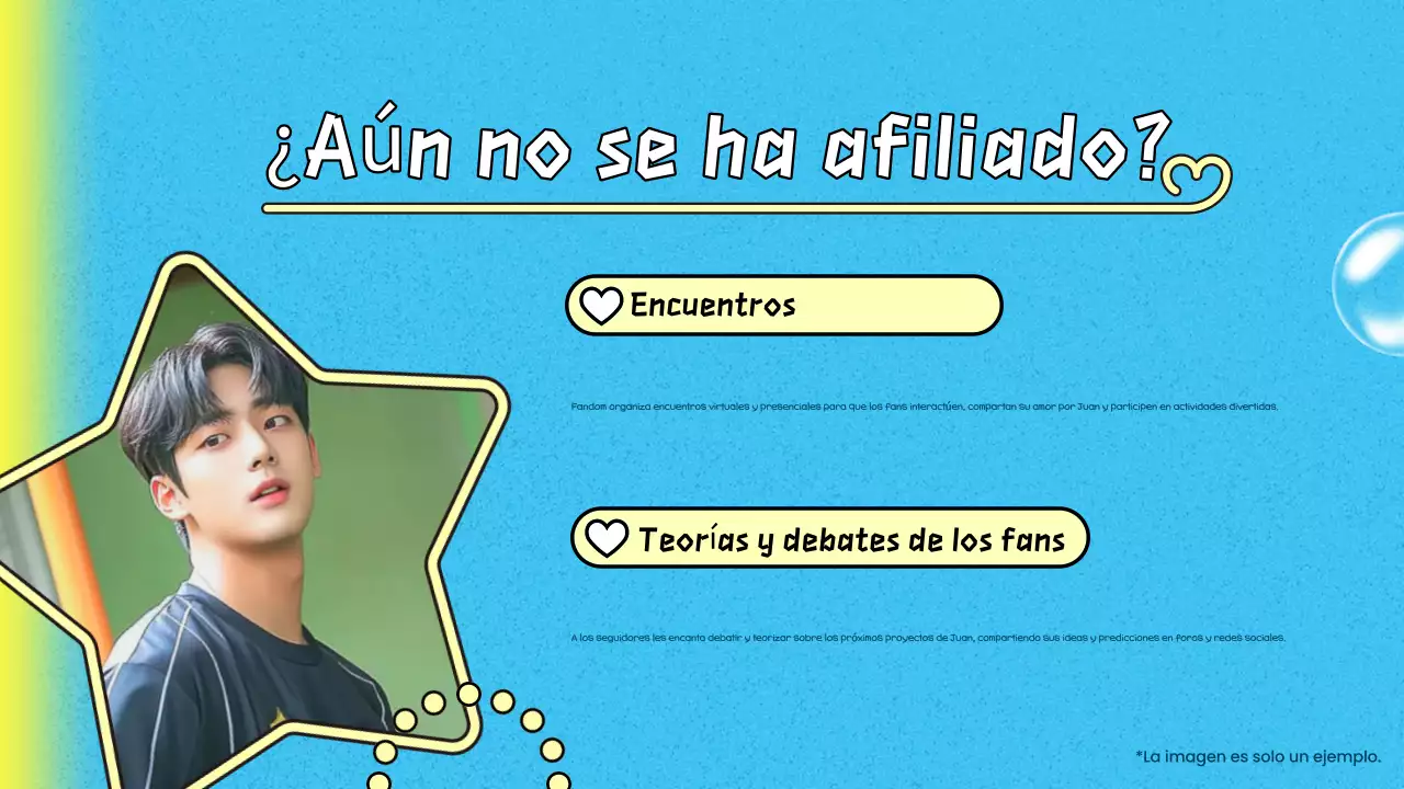 blue trendy K-drama pitch deck