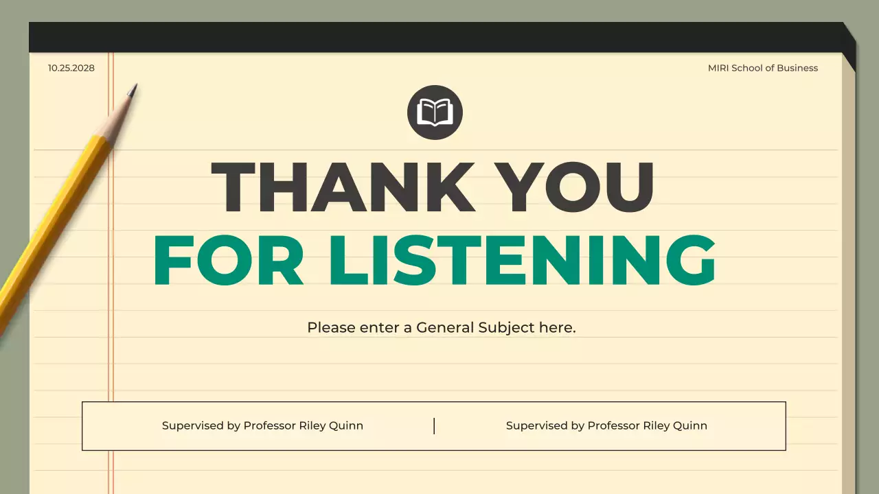 Beige Modern Thesis Presentation