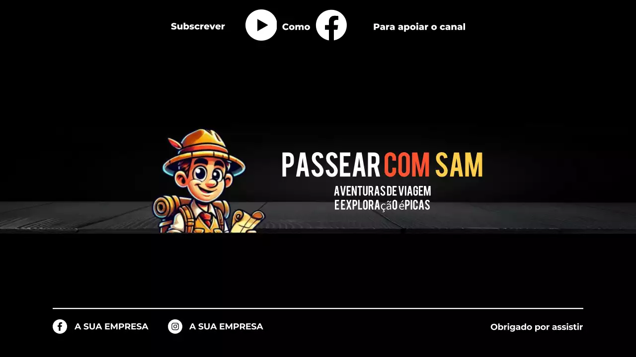 promoção de viagens preto moderno