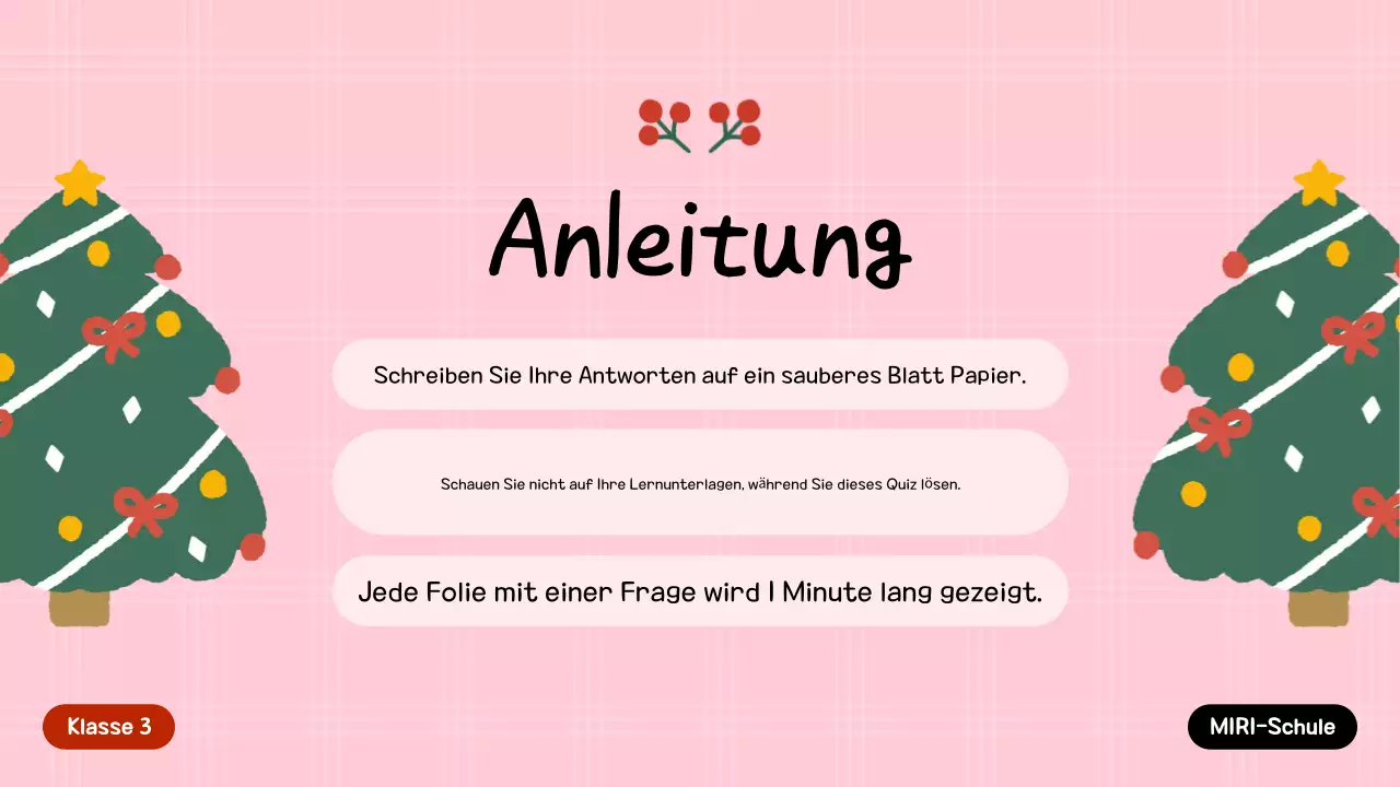 Grüne festliche Feiertagseinladung