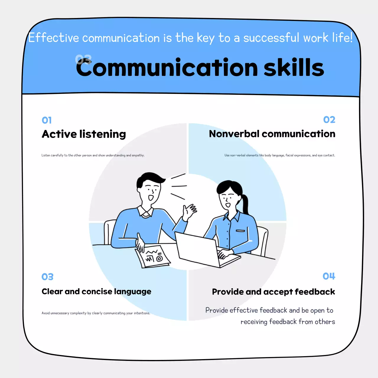 Guia de crescimento simples azul Instagram Carousel