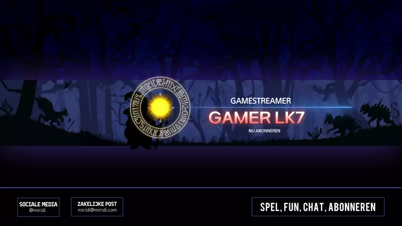 paarse moderne gaming promotie