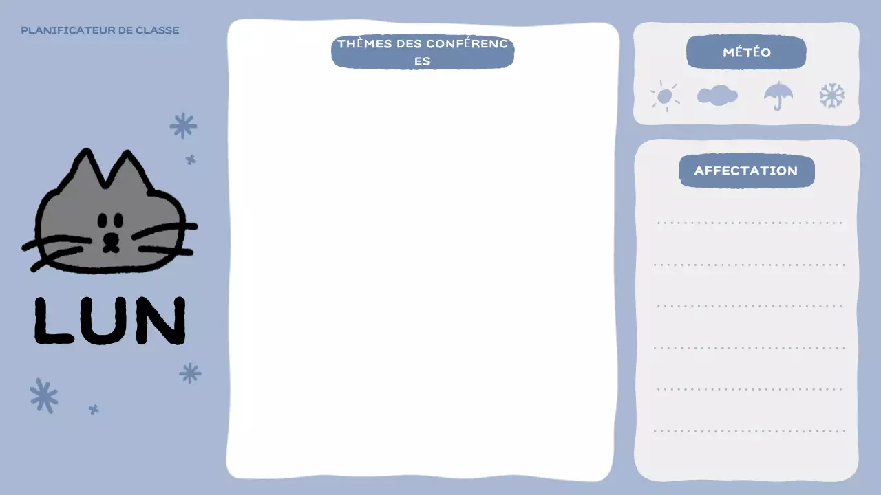 agenda de classe rose et mignon