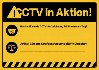 Gelb Grundlegende Sicherheitstipps