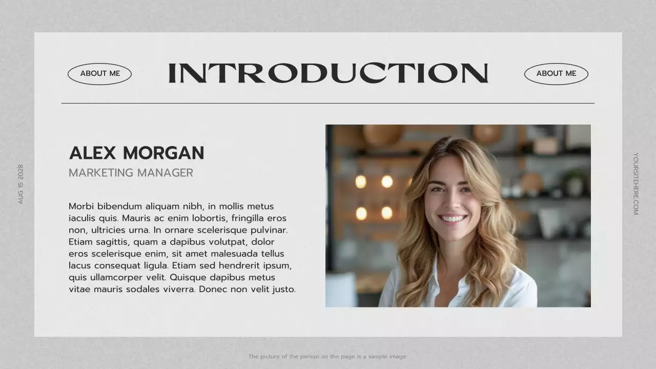 Grey Modern Portfolio Presentation