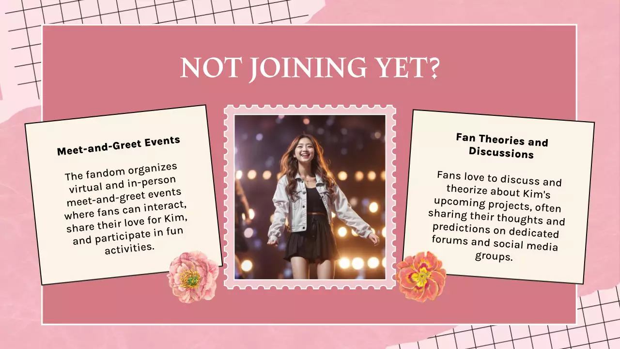 Pink Trendy Drama Pitch Presentation