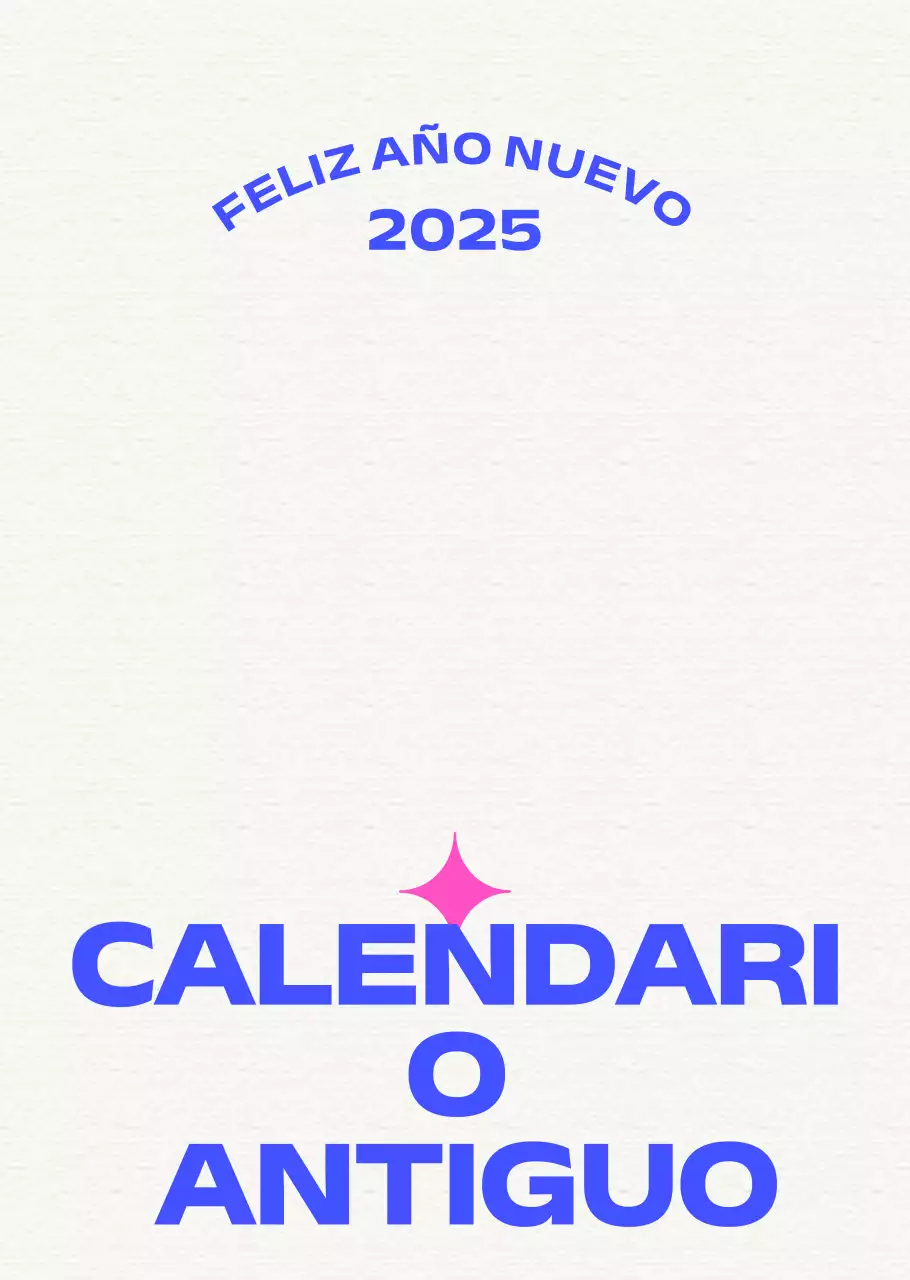 Calendario Vintage