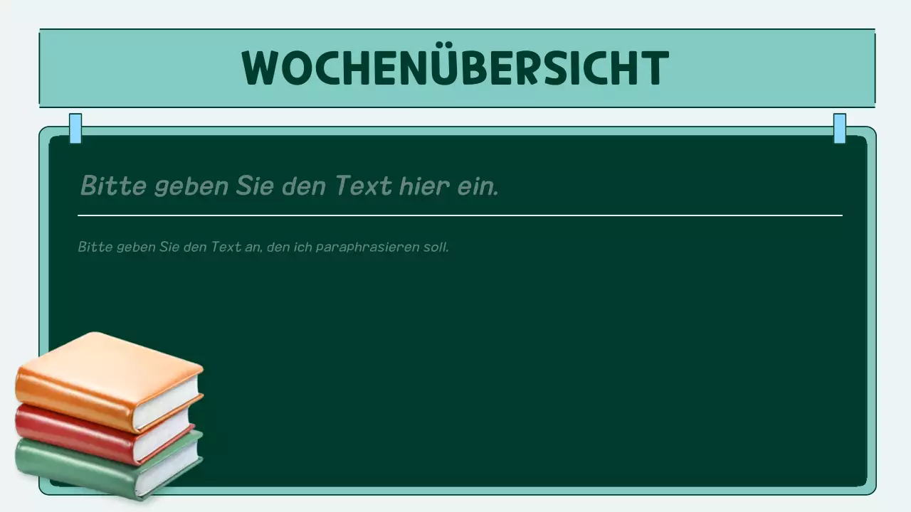 orange und teal pop Klasse Agenda Planer