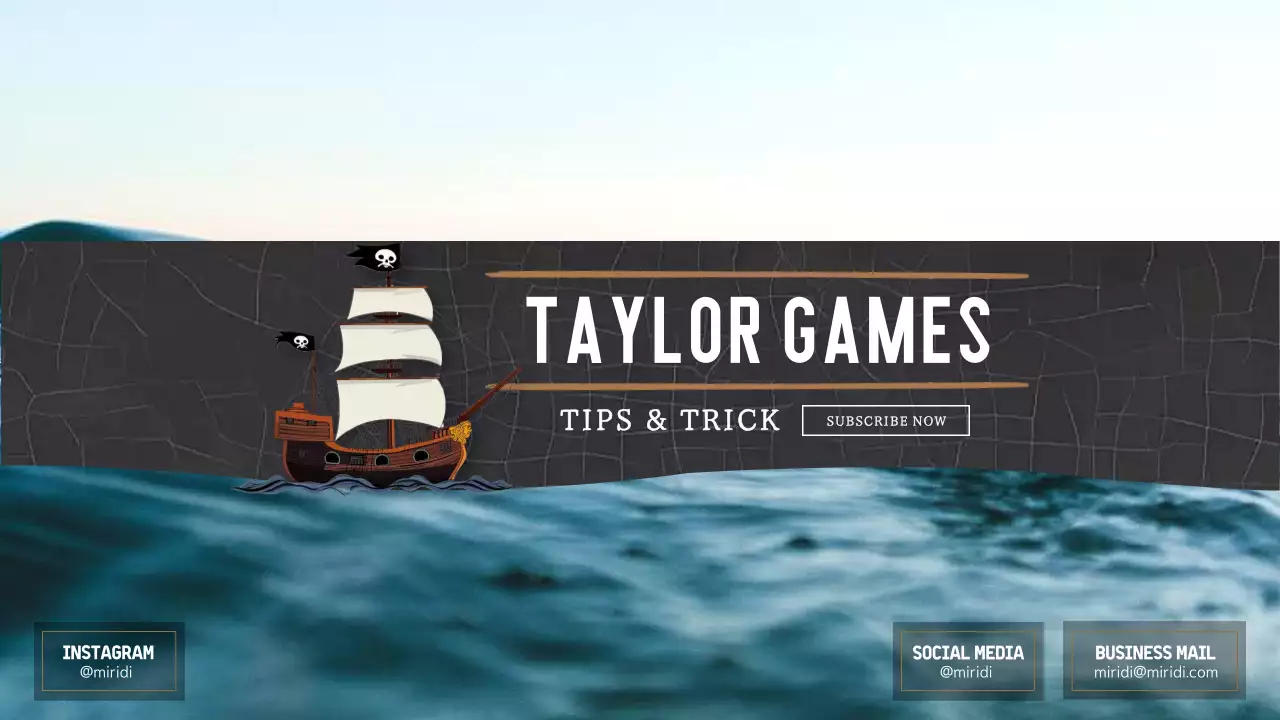 Brown Retro Gaming Promotion YouTube Thumbnail