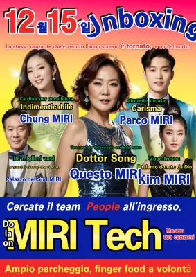 Evento musicale giallo retrò