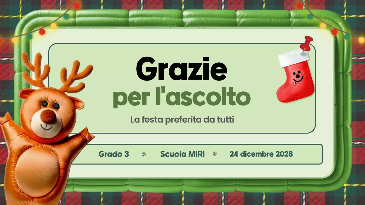 attività natalizie red pop in classe