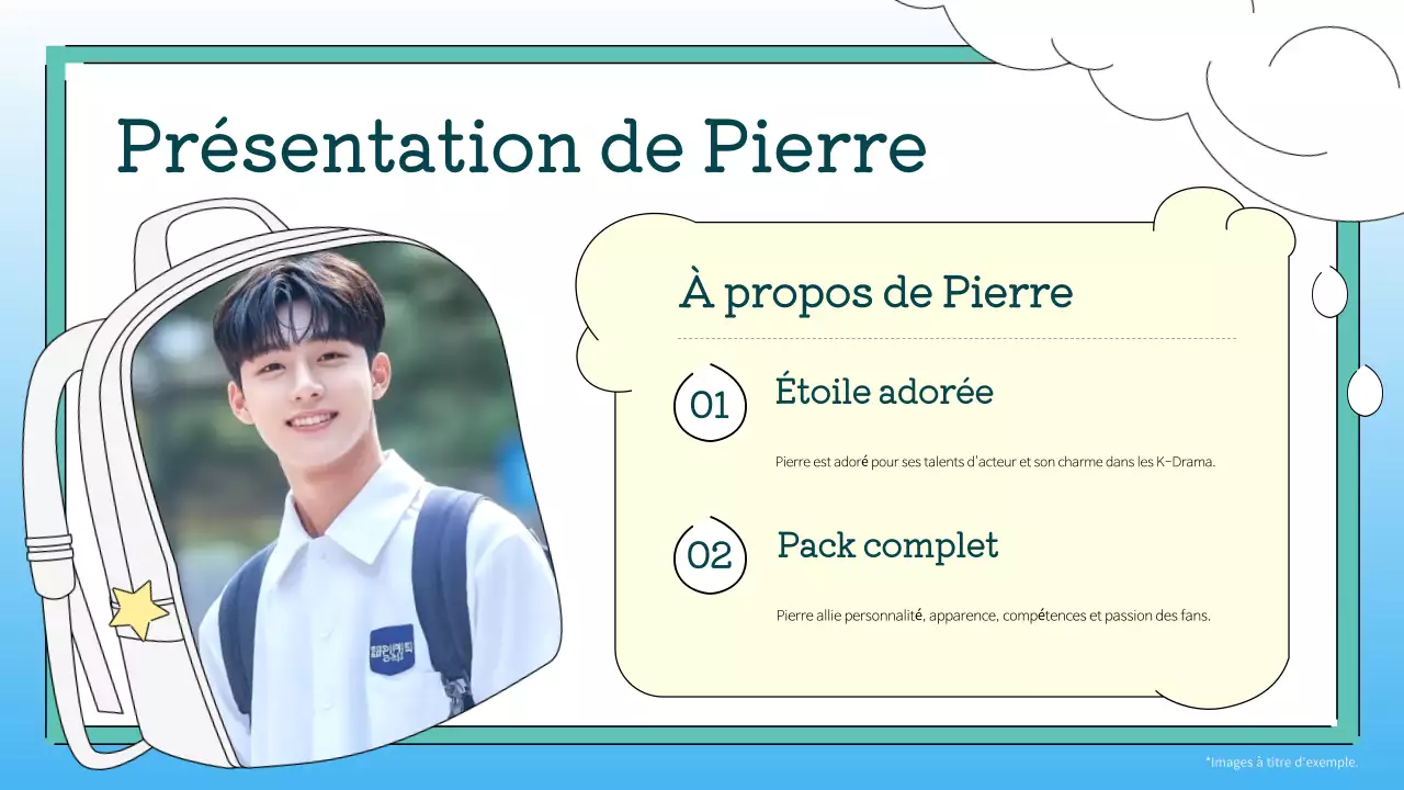 bleu et blanc y2k k-drama fandom pitch